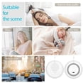 thumbnail image 4 of Máquina de ruido blanco, máquina de sonido para dormir para bebés recargable por USB, edredón para dormir para bebés, durmiente con música, 4 of 9