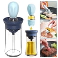 thumbnail image 2 of Botella de aceite de silicona para cocina, cepillo dispensador de aceite para hornear, barbacoa, parrilla, pastelería, bistec, herramienta para hornear, 2 of 4