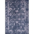 thumbnail image 1 of Ahgly Company Machine Washable Indoor Rectangle Industrial Modern Blue Whale Blue Area Rugs, 7' x 10', 1 of 1