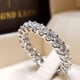 thumbnail image 3 of Anillos para mujer, regalos para mujer, moda para mujer, circonitas brillantes, diamantes, compromiso, boda, anillo para tu amante., 3 of 5