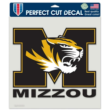 Missouri Tigers Decal 8x8 Perfect Cut Color - Special Order