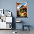 thumbnail image 7 of Diamond Art Kit for Adults, Autumn Cottage with Pumpkins Pathway Diamond Painting for Adults Beginners, DIY Diamond Art Painting Kits, 5D Diamond Painting Crafts for Home Decor 12x16 Frameless, 7 of 7