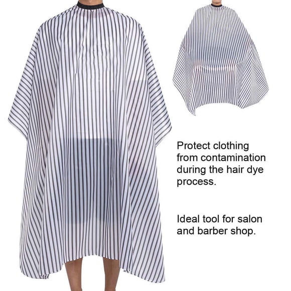 Capa De Peluquero, Delantal De Peluquería Impermeable De Nailon De 150x135 Cm, Capa De Corte De Cabello Capa De Corte De Cabello Antiestática Para Corte De Cabello Y
