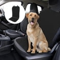 thumbnail image 1 of KONTONTY Dog Cushion for Car Travel Black Polyester Liquid Protection 1Pcs, 1 of 8