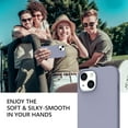 thumbnail image 5 of iPhone 13 Case, Liquid Silicone Soft Gel Rubber iPhone 13 Phone Case Slim Fit Cover with Microfiber Lining Shockproof Protective Phone Cases for iPhone 13 6.1 inch, Grey, 5 of 15