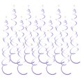thumbnail image 1 of ZheElen 6piece Swirl Pendant For Graduation Celebration Exquisite Craft Wide Application PVC Birthday Star Spiral Pendant TYPE9 NO9, 1 of 5