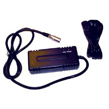 24V 2Ah Sealed Lead Acid Battery Charger 3 Stage w/ LED Display