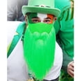thumbnail image 1 of Accesorio decorativo enano irlandés lavable para el día de San Patricio con Verde Colcomx Cubierta facial de barba larga, 1 of 7
