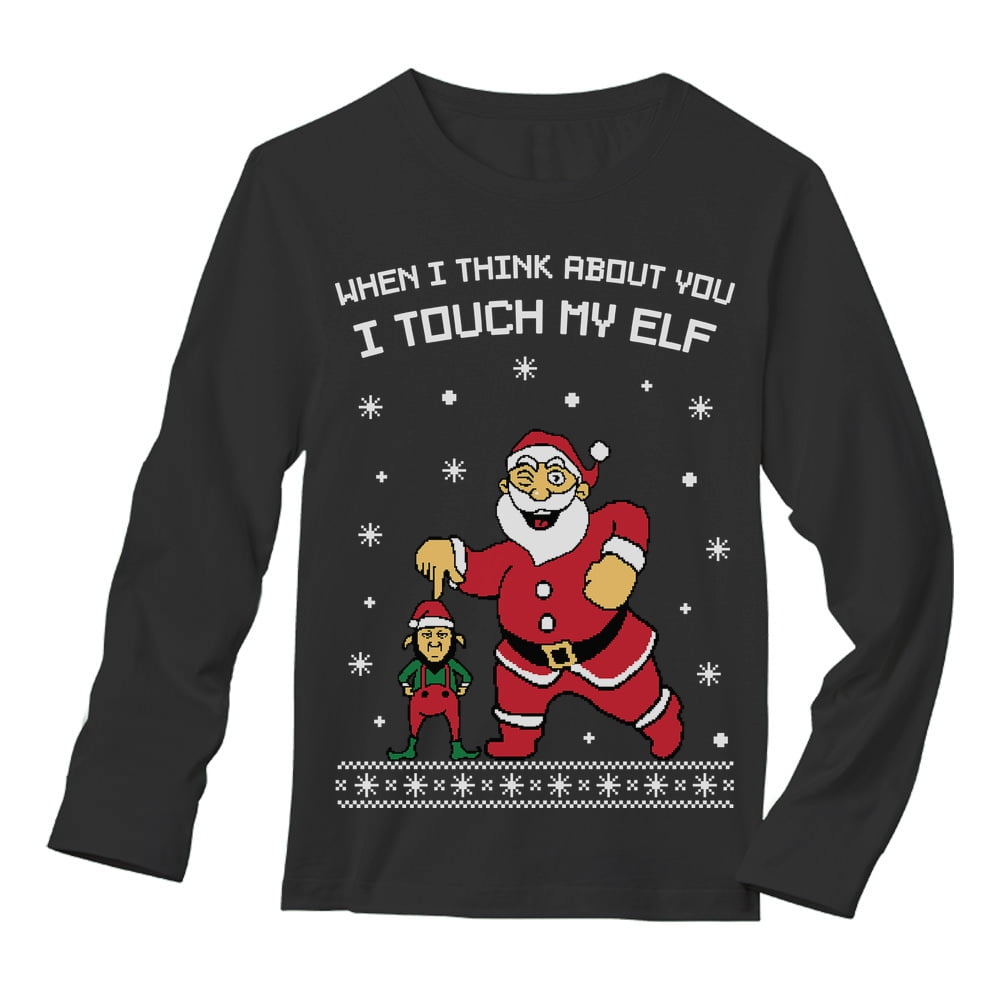 elf christmas sweater walmart