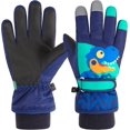 thumbnail image 1 of Guantes de esquí a prueba de viento de invierno para niños, guantes de deportes al aire libre de invierno S, 1 of 4