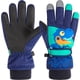 thumbnail image 1 of Guantes de Esquí a Prueba de Viento ZHAOCHENG Invierno Para Niños S Verde Azulado, 1 of 4