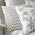 thumbnail image 2 of Levtex Home - Reverie - Decorative Pillow (18 x 18in.) - Embroidered Chevron - Grey and White, 2 of 3