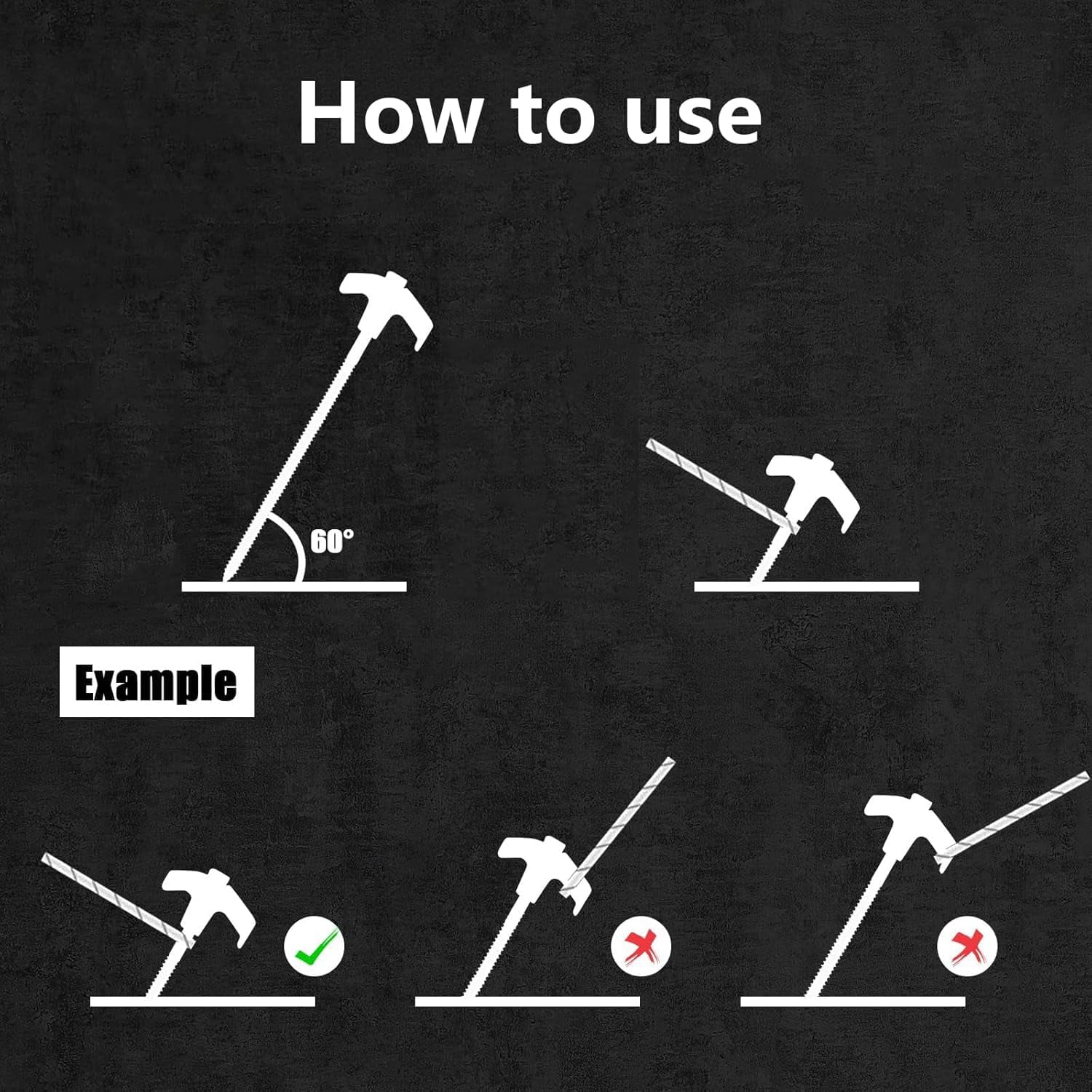 8" Screw In Tent Stakes Heavy Duty  Ground Anchors Metal Threaded Spikes Camping Pegs For Canopies & Gardening Inflatable Decor (20 Black)