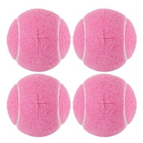 Precut Tennis Balls for Walkers, 4 PCS Heavy Duty Long Lasting Glide Balls - Precut for Easy Installation, Universal Felt Pads for Walker Legs & Furniture, Floor Protectors