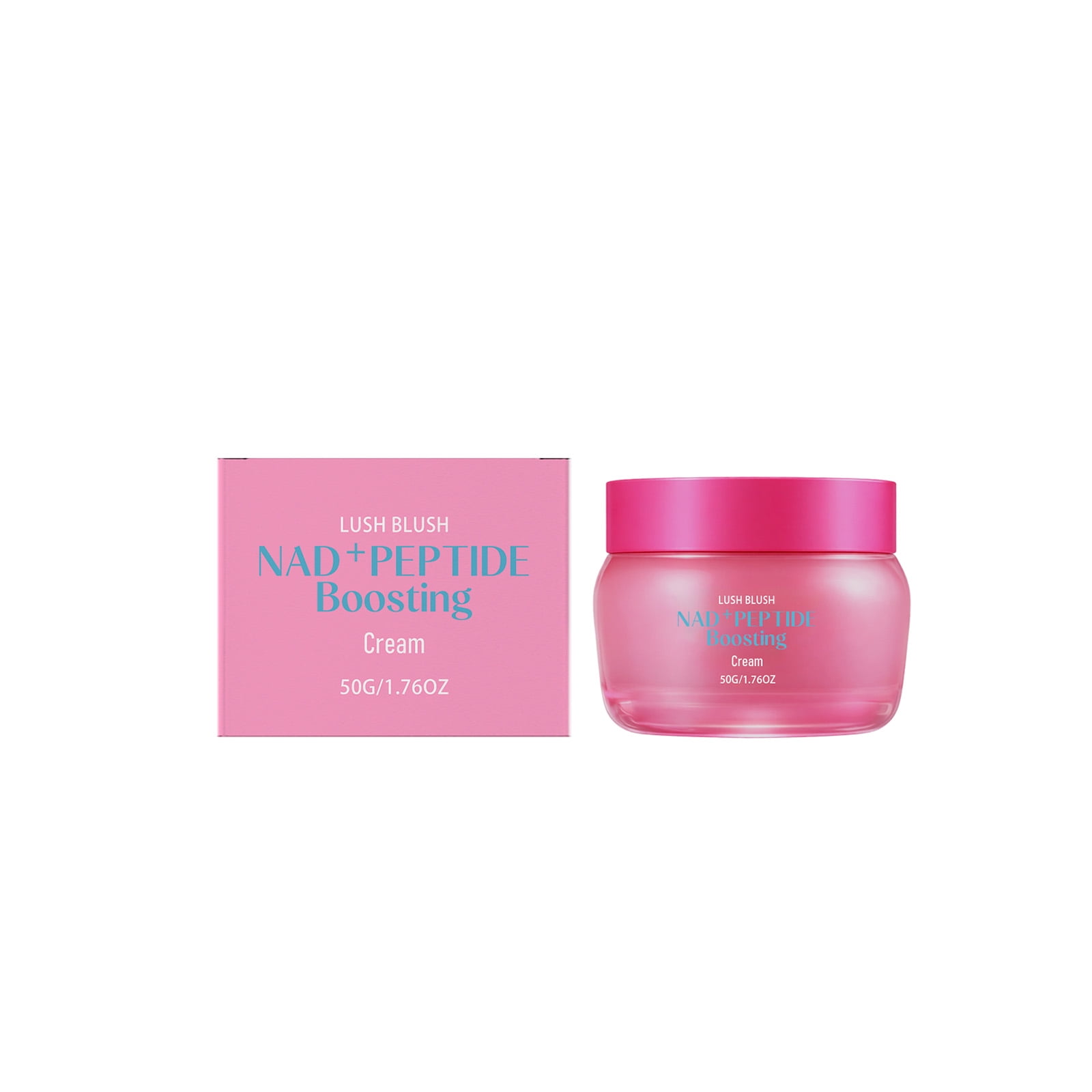 NAD+ Peptide Boosting Cream 50g, Firming Brightening & Hydrating Face Moisturizer, All‑Season Facial Skin Care