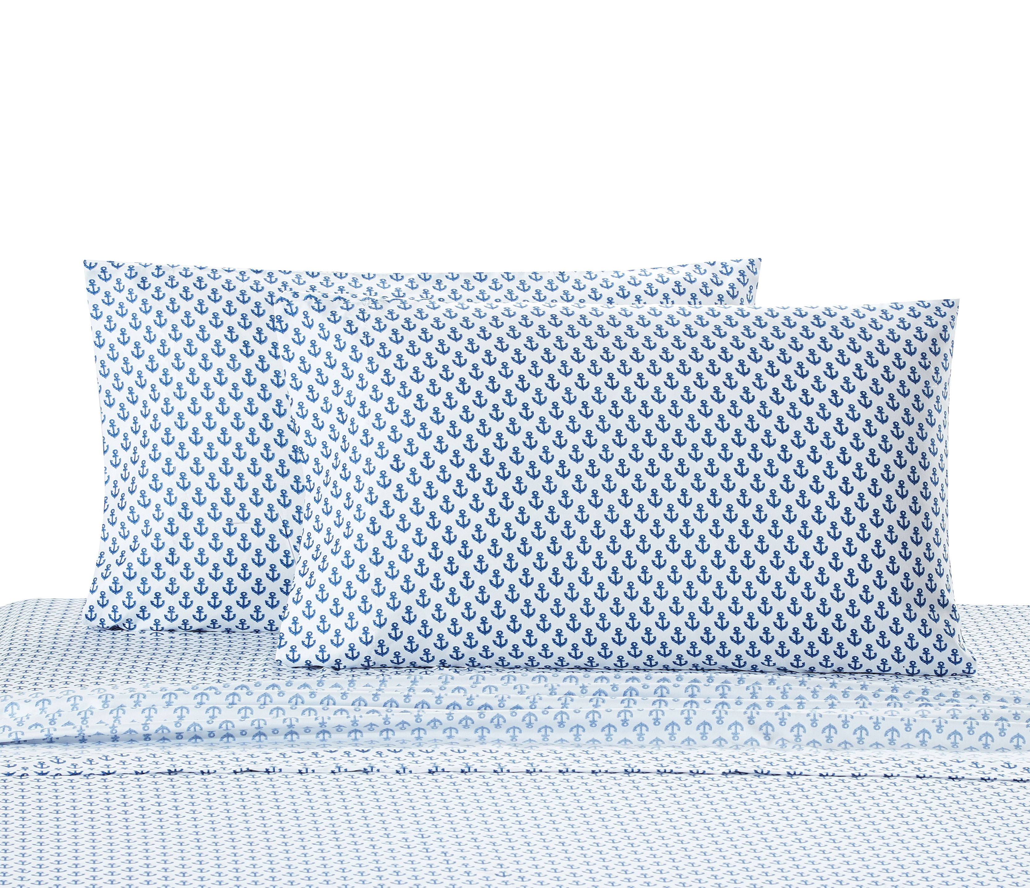 Anchors Away 4-piece Sheet Set Queen