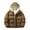 Coffee, variant on Wyobmus Men's Outerwear Quilted Jacket Thicken Padded Warm Bubble Coat Fake Two Piece Winter Thermal Outerwear Fashion Cotton Padded Clothing Olive Green