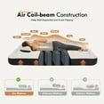 thumbnail image 2 of Honeydrill Queen Size 9" Air Mattress with Headboard, Air Couch Sofa Bed, 2 of 7