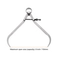thumbnail image 3 of Spring Joint Caliper 6 inch/150mm Steel Spring Outside Caliper for Wood Turning Lathe Work, 3 of 5