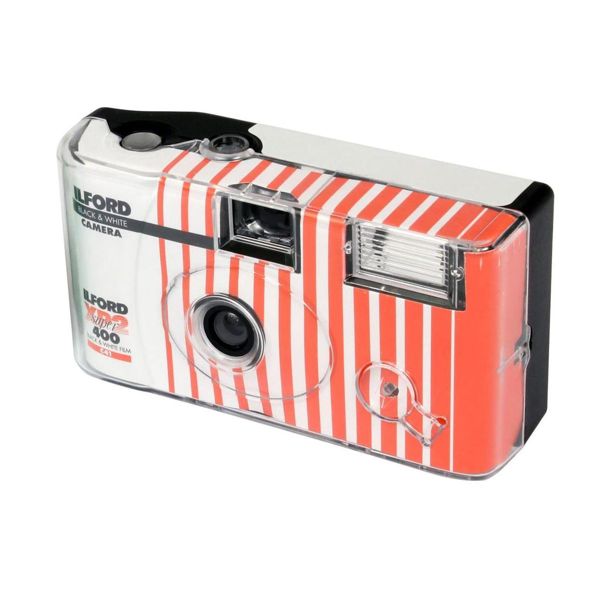 ilford photo - single use camera xp2 135 24+3 exp 1174186 - black & white