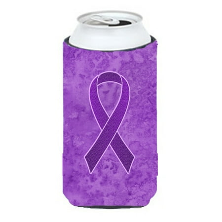 

Carolines Treasures AN1207TBC Purple Ribbon for Pancreatic and Leiomyosarcoma Cancer Awareness Tall Boy Beverage