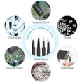 thumbnail image 5 of Tweezers Set - Tweezers - Model Kit - Anti-Static Tweezers - Small Kit For Electronics Repair, Jewelry Making, Industry (Black), 5 of 5