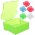 thumbnail image 1 of 6pcs Toast Shape Sandwich Storage Box Food Storage Containers Portable Lunch Holder, 1 of 8