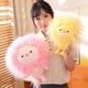 thumbnail image 3 of Muñeco de peluche de león de dibujos animados, colorido, pelo esponjoso, encantador animal salvaje, peluche, almohada de animal de peluche suave, muñeco de compañía para niños, decoración del hogar,, 3 of 7