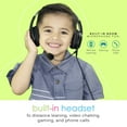 thumbnail image 4 of MEE audio KidJamz 3 Kids Safe Listening Headphones w/Volume Limiter & Headset Boom Mic for PC/Tablet, 4 of 9