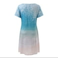 thumbnail image 5 of Eashery Women Dresses for Summer A Line Loose Plus Size Womens Dresses Blue XL, 5 of 5