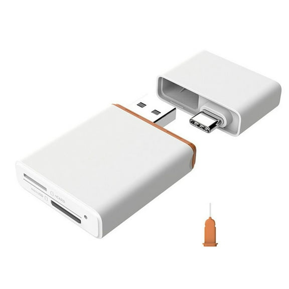2-in-1 TF nCARD NM Nano Memory Card USB 3.1 Type-C Card Reader
