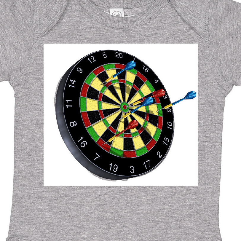Inktastic Dart Board Boys or Girls Baby Bodysuit