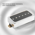 thumbnail image 6 of P90 Electric Guitar Pickup Humbucker Size Single Coil Pickup Guitar Parts and Accessories-Bridge, 6 of 8