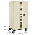 thumbnail image 2 of Sandusky Hotwells 20 Gauge Steel Single Storage Cabinet ( 72'' H x 36'' W x 24'' D), 2 of 4