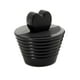 thumbnail image 3 of 2 uds tapón de bañera Universal tapón de bañera desagües de lavabo tapón de desagüe para bañera tapón negro, 3 of 5