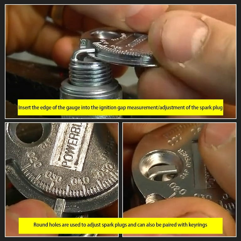 High-Quality Coin-Type s Plug Gap Gauge Tool - Measure 0.6