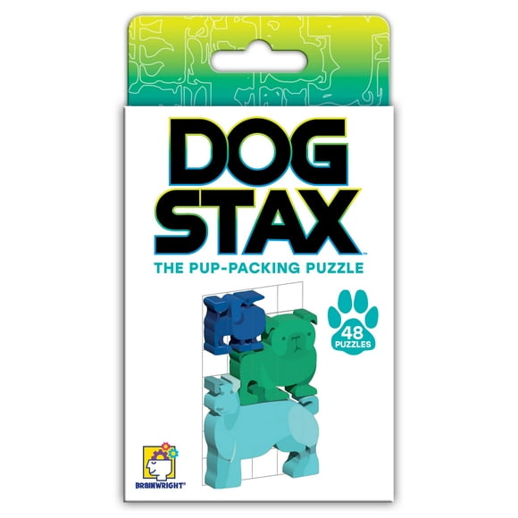 Brainwright - Dog STAX - le Casse-Tête du Chiot - 48 Pcs