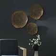 thumbnail image 3 of Uttermost Radiance Gold Metal Wall Decor Set of 3, 3 of 4