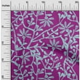 thumbnail image 2 of oneOone Viscose Jersey Purple Fabric Asian Block Sewing Material Print Fabric By The Yard 60 Inch Wide, 2 of 4