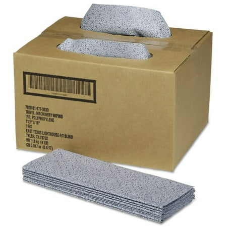 

AbilityOne 7920011773633 SKILCRAFT ScrubWipes Preparation Wipers 11.5 x 16.5 Blue 150/Box