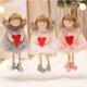 thumbnail image 2 of Red Heart Christmas Angel Dolls Natal 2022 Navidad Xmas Tree Pendant Ornaments New Year 2023 Gifts Christmas Decoration for Home, 2 of 5