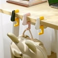thumbnail image 3 of Space Saving Desk Hook for Backpacks Umbrellas Thinking Duck Schoolbag Hanger, 3 of 21