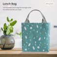 thumbnail image 4 of Bolsa de almuerzo con estampado impermeable, con aislamiento térmico, con cordón, para caja Bento (C) Likrtyny Para estrenar, 4 of 5