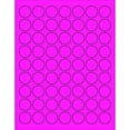 thumbnail image 2 of Office Depot® Brand Labels, LL191PK, Circle, 1", Fluorescent Pink, Case Of 6,300, 2 of 2