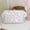 Pink, variant on Sweet Lace Floral Cosmetic Bag, Cottagecore Ruffle Lace Makeup Pouch, Portable Large Capacity Travel Toiletry & Stationery Storage Bag(White)