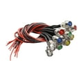 thumbnail image 2 of LOVIVER 10Pcs LED Indicator Lights Waterproof 12V DC with 22cm Wires Signal Lights, 2 of 8