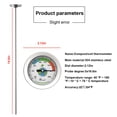 thumbnail image 3 of Stainless Steel Soil Thermometer Long Probe Temperature Gauge Celsius Hay Fahrenheit Planting Meter Test Sensor Composting Garden Accessories, 3 of 7