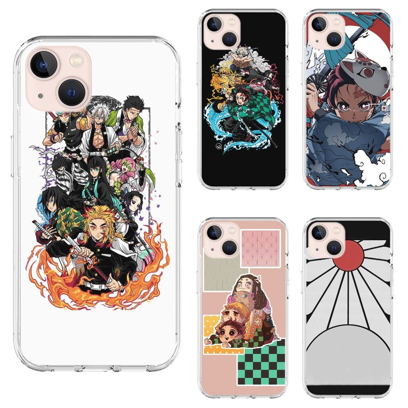 Cartoon Japan Anime Demon Phone Case 6s Plus Soft Silicone Cover X 11 Pro Xs 7 Xs Max 8 Xr 12 Mini SE 2020 For iPhone 13 Pro Max