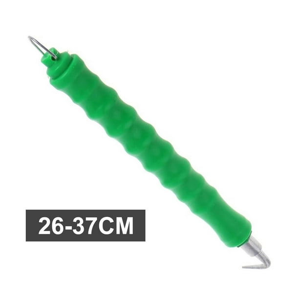 Ximing Semi Automatic Rebar Hook Durable Retractable For Reinforcement Tying Tool Green 26cm