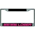 thumbnail image 1 of Fantasy Football Loser Chrome License Plate Frame, 1 of 1